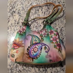 Anuschka - Floral Multicolor Handbag